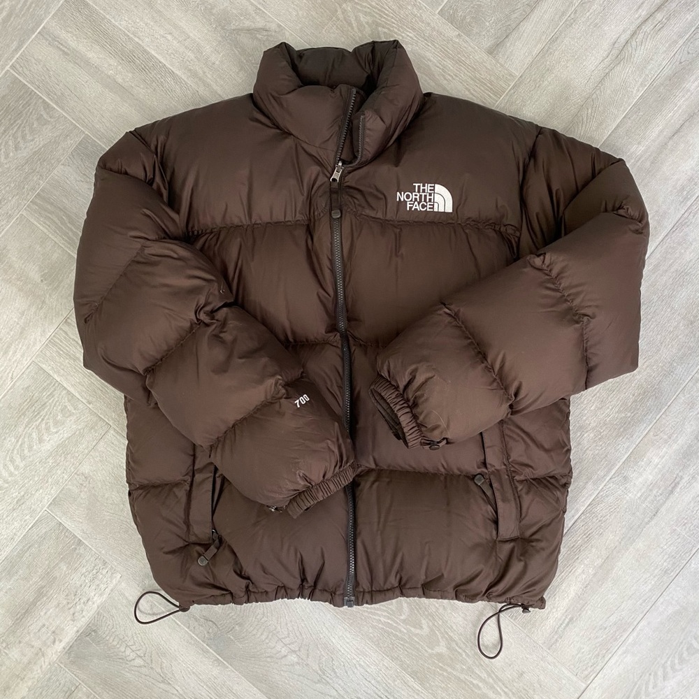 Brown North Face Puffer 700